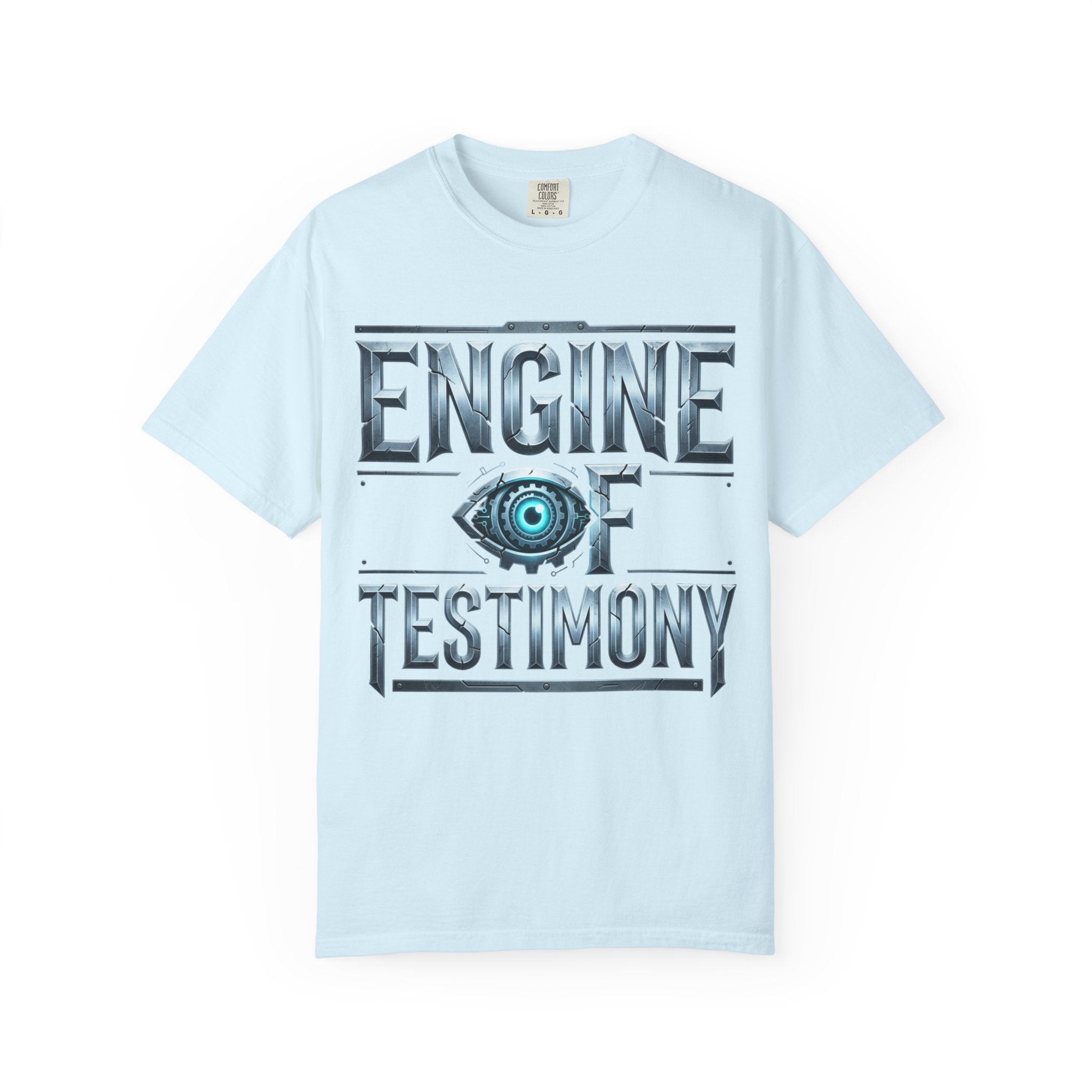 Printify PRB Engine of Testimony T-Shirt | Eye Emblem Graphic Tee - T-Shirt