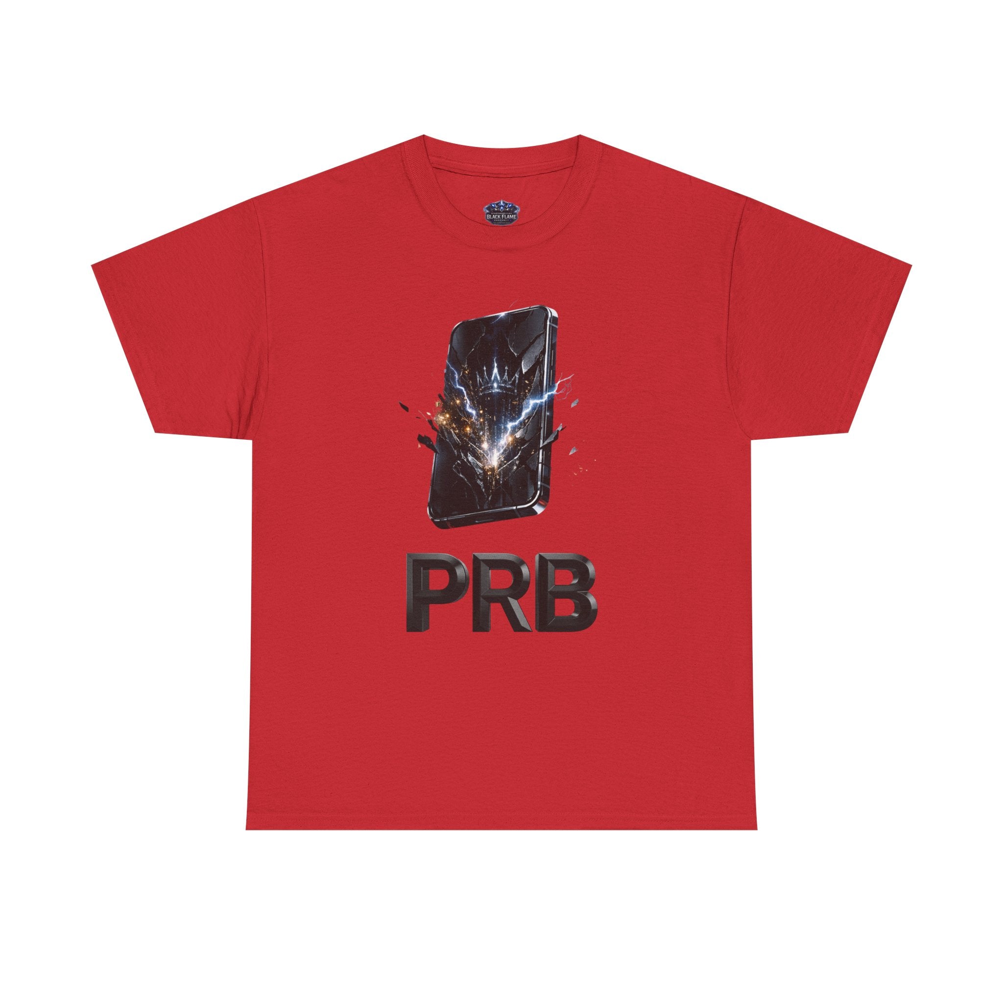 PRB Phone Smash Graphic Tee by Power Runs Black