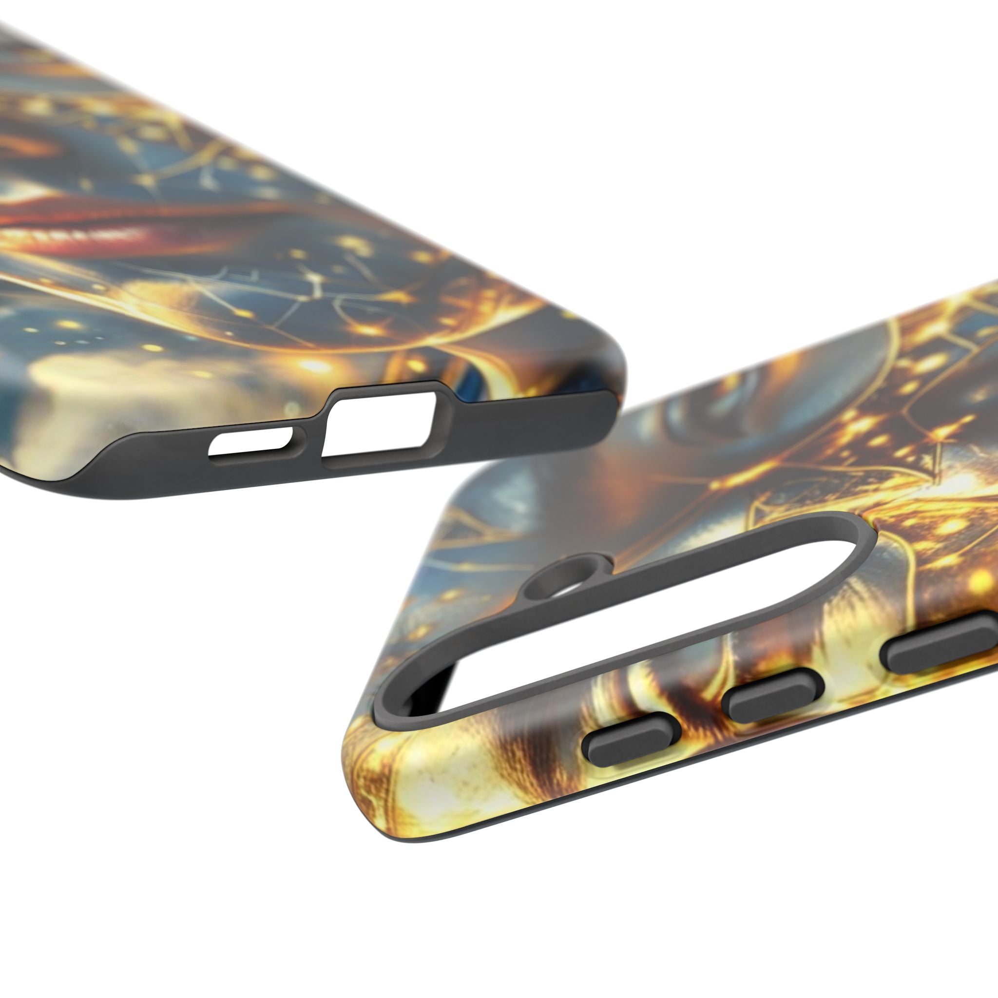 PRB Galactic Portrait Tough Case | Cosmic Face Phone Case, Starry Nebula Design by Printify