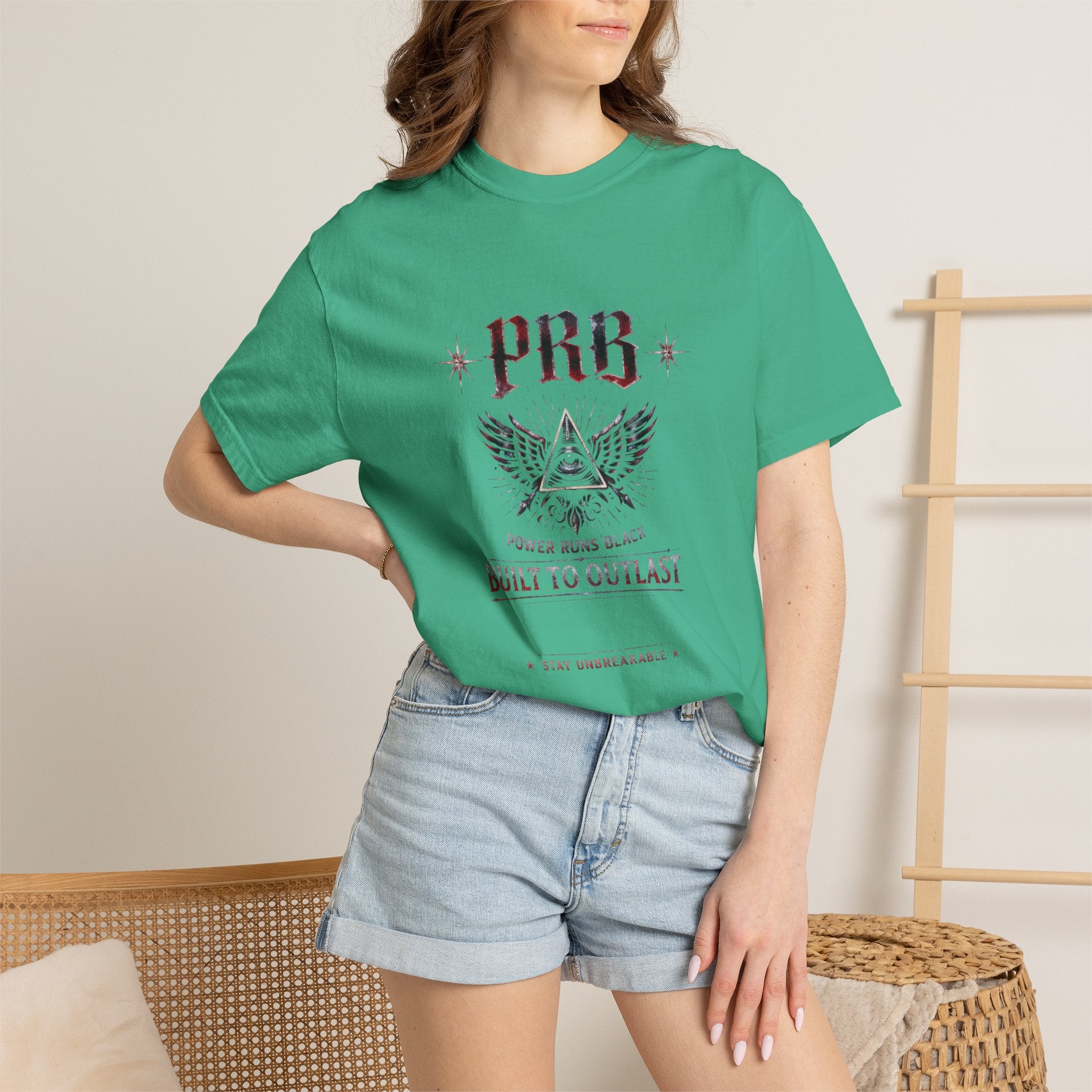 PRB Built to Outlast PRB Graphic T-Shirt by Power Runs Black