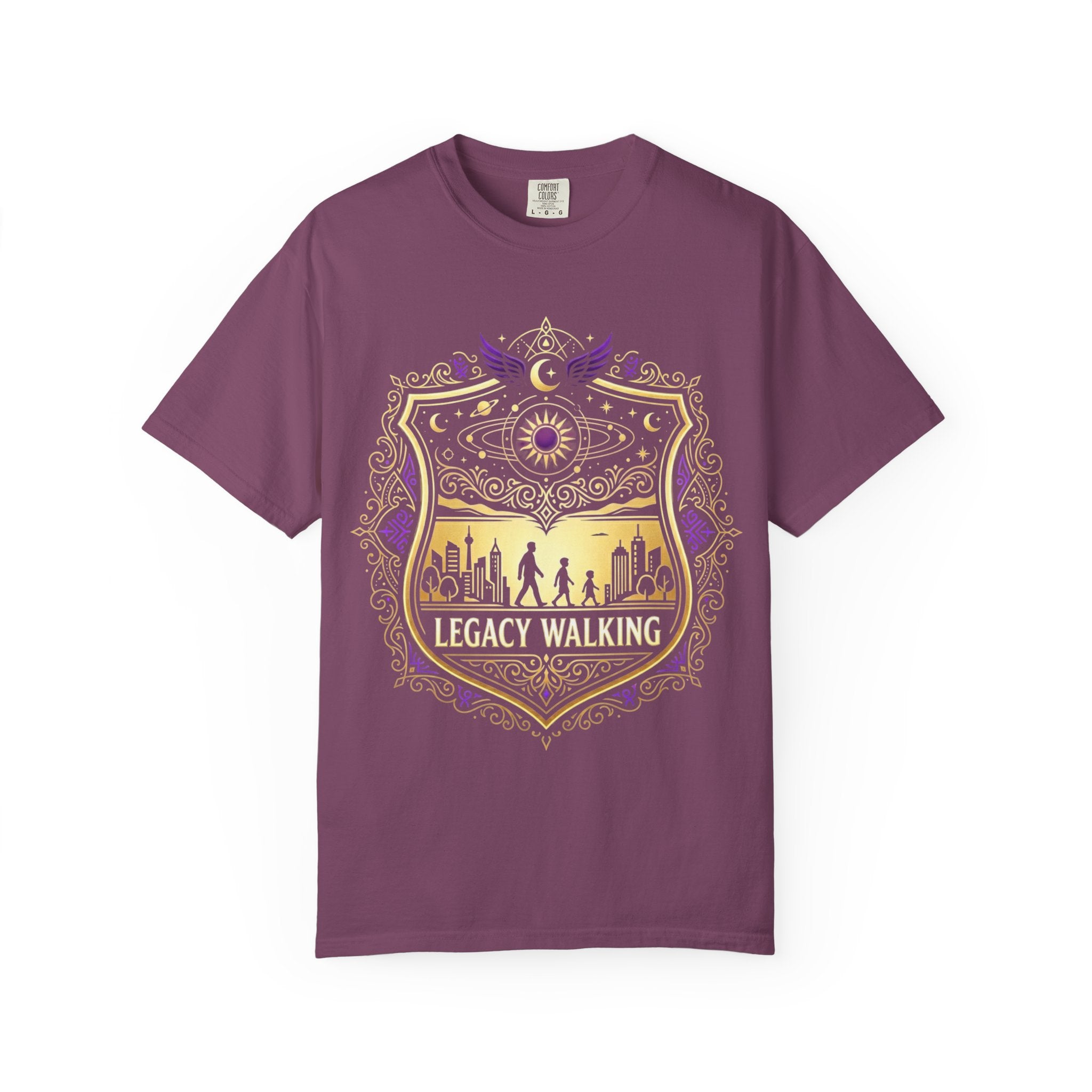 PRB Sci-Fi Adventure Graphic Tee | Futuristic Forest Print Unisex T-Shirt by Printify