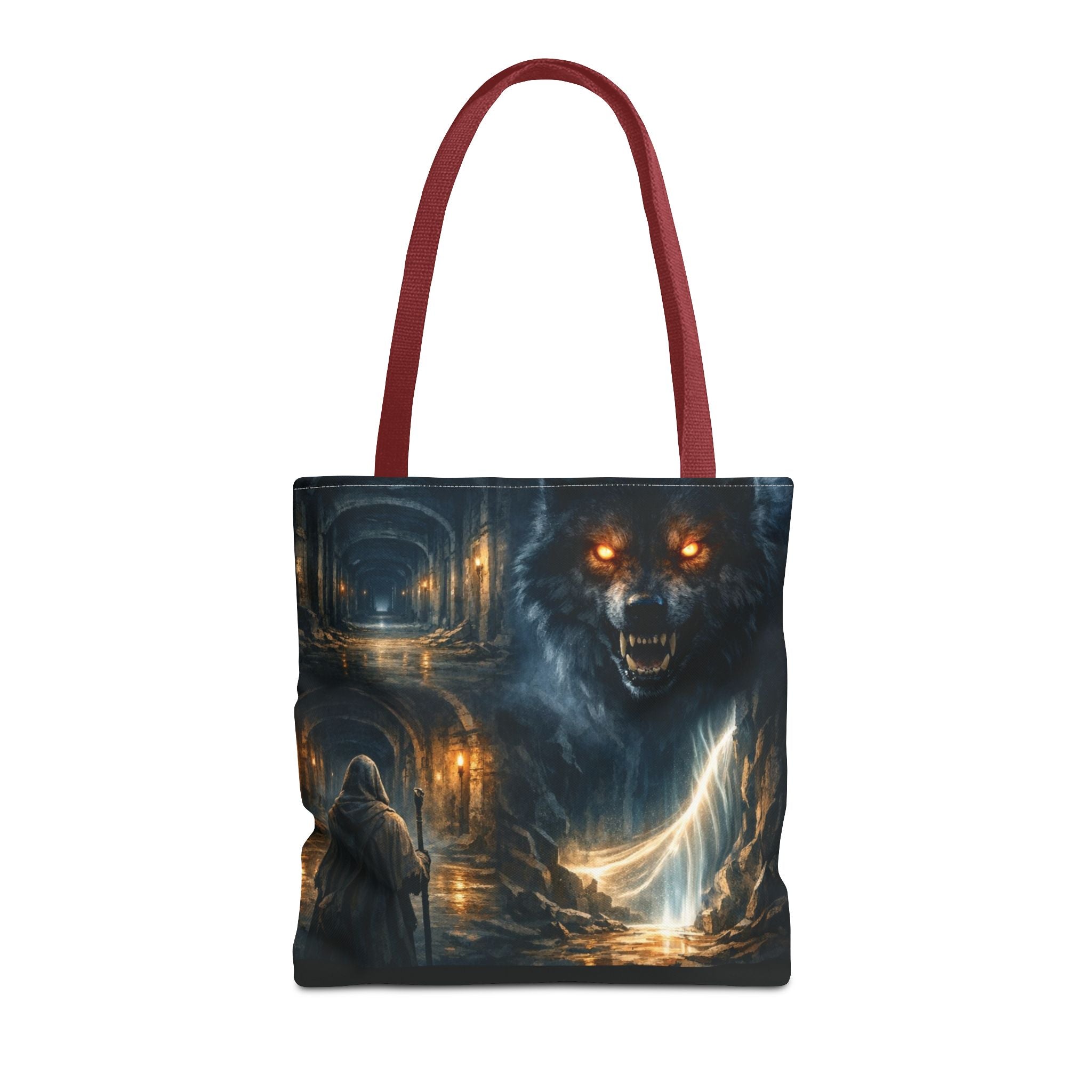 PRB The Echo Hounds Illustration Tote Bag | Gothic Horror Artwork by Power Runs Black