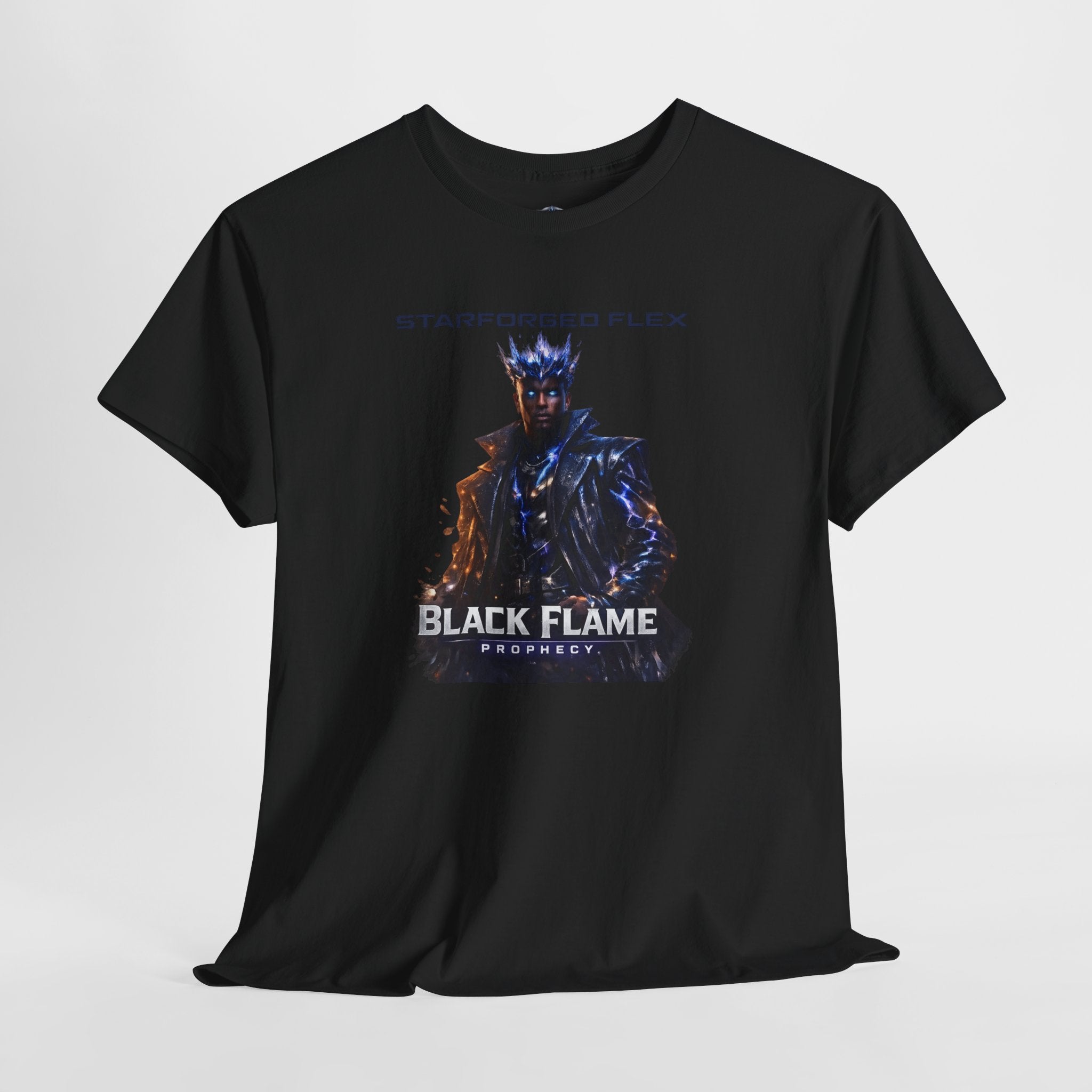 Power Runs Black PRB Starforged Flex : Black Flame Prophecy by Printify