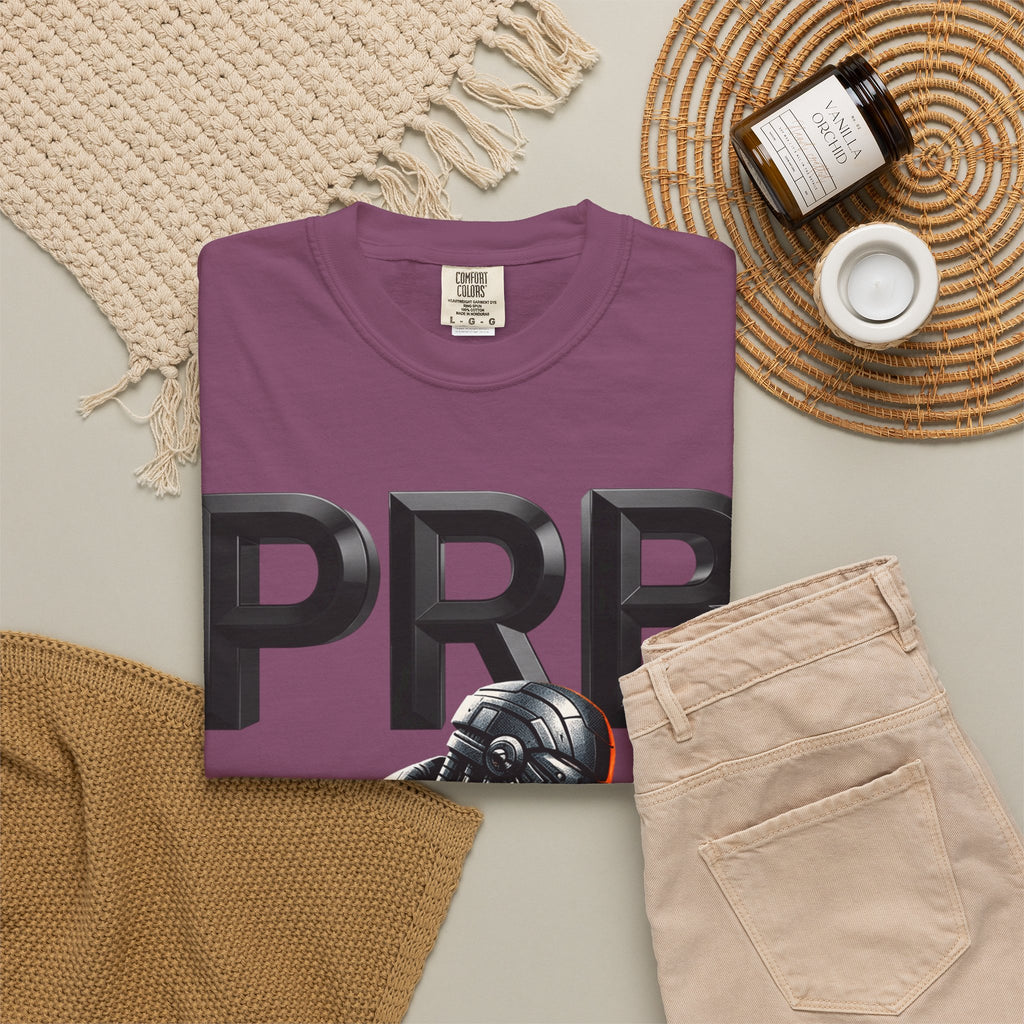 Built of Power PRB T-Shirt — Robotic Armor Graphic Tee by Printify