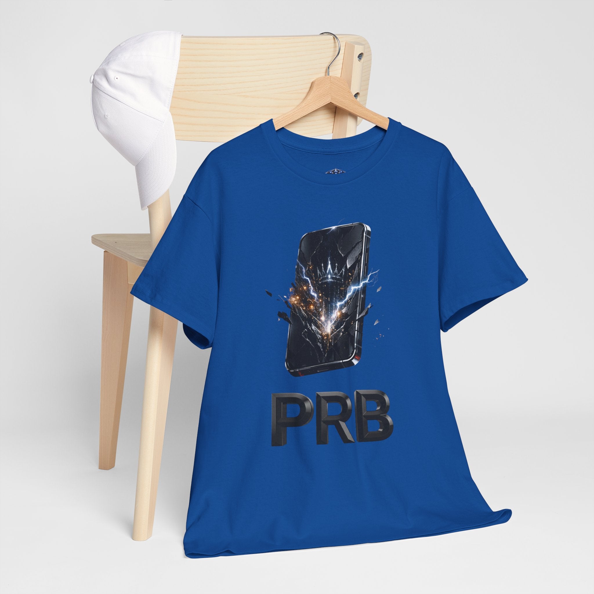 PRB Phone Smash Graphic Tee by Printify