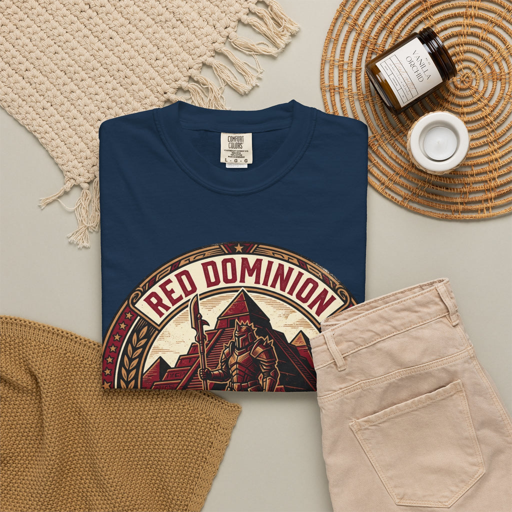 Power Runs Black PRB Red Dominion 'Right Side' Graphic T-Shirt by Power Runs Black