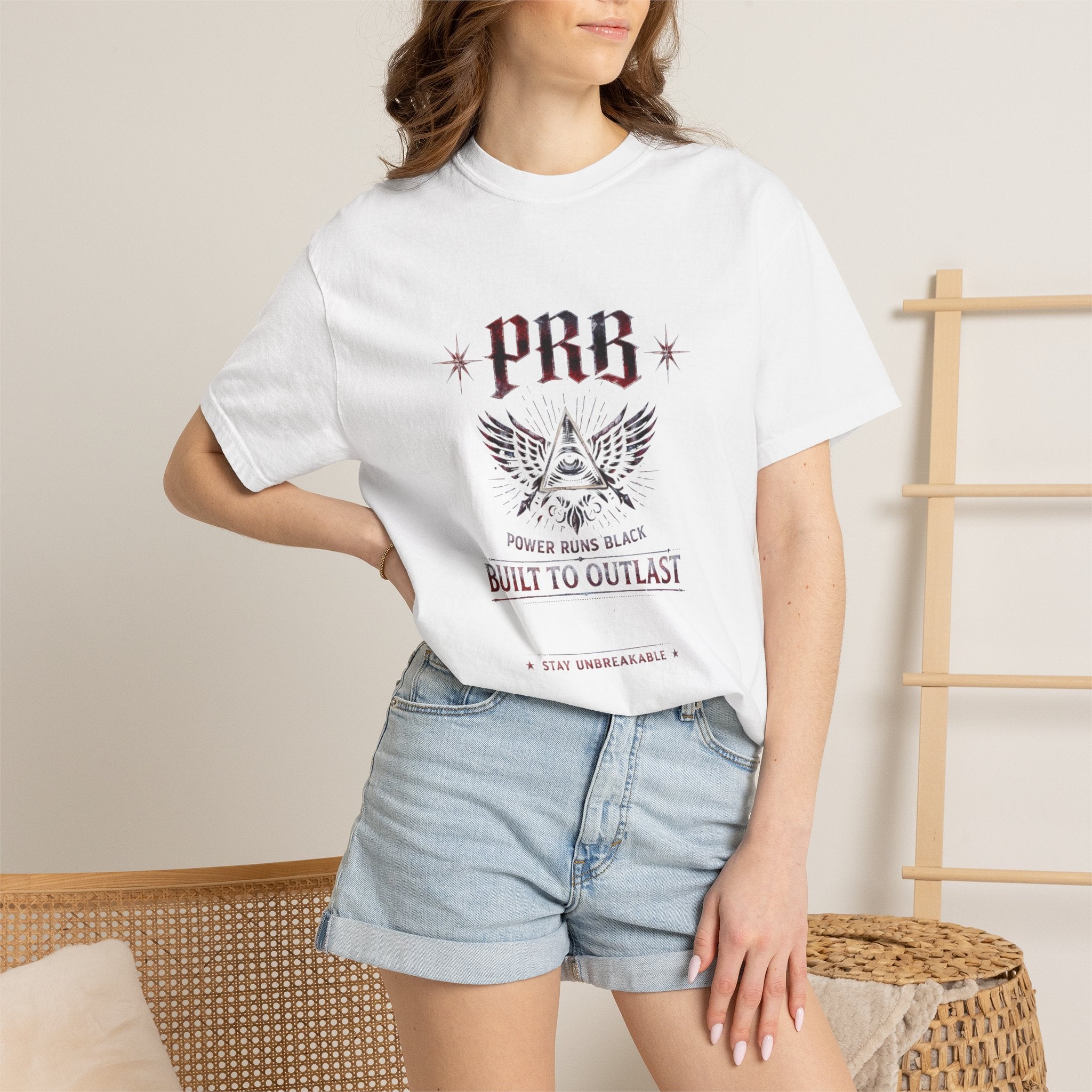 PRB Built to Outlast PRB Graphic T-Shirt by Power Runs Black