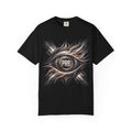 Printify PRB Clairvoyant Engine 4K Abstract Eye Emblem T-Shirt | PRB Center Medallion Graphic - T-Shirt