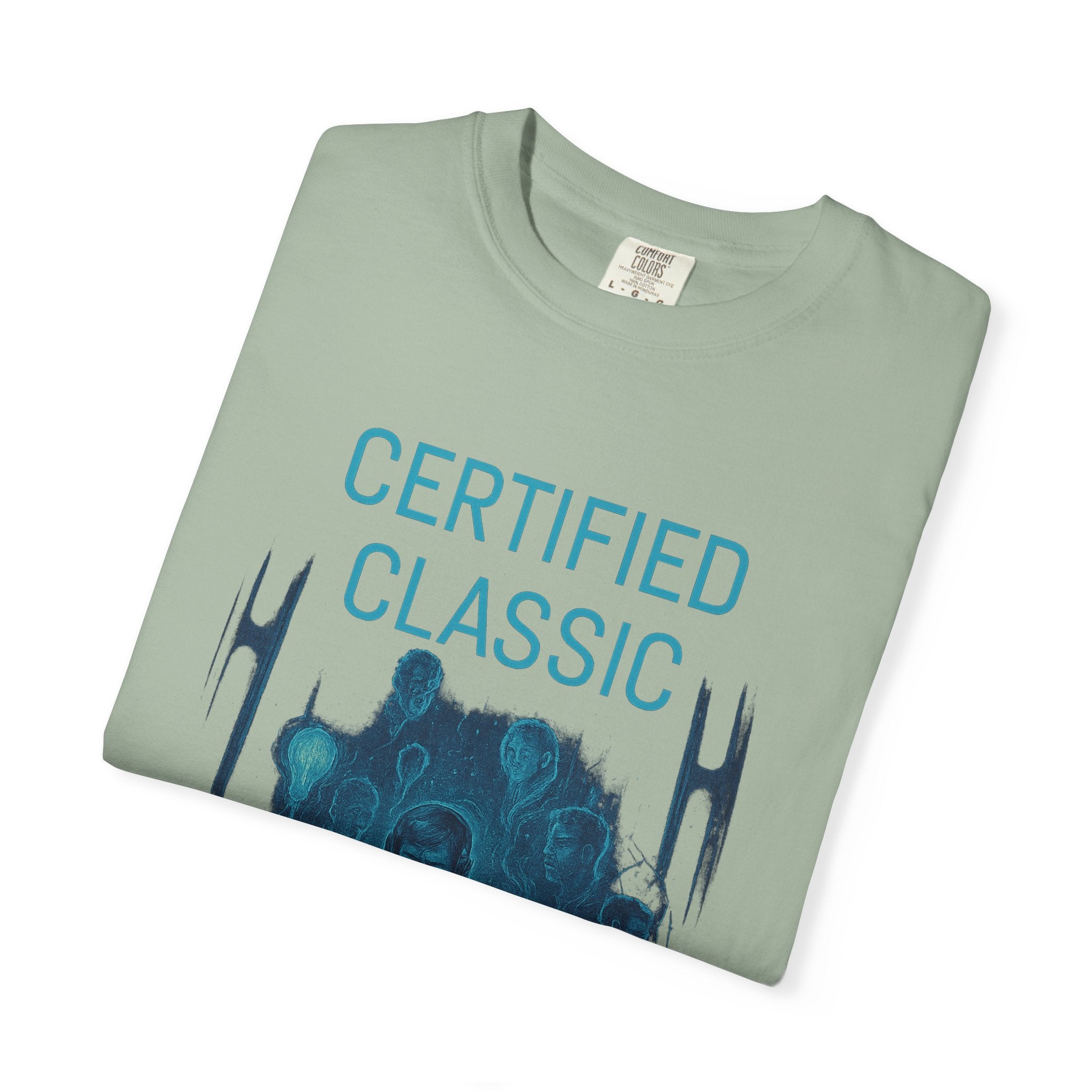 PRB Certified Classic T-Shirt – Retro Sci‑Fi Graphic Tee by Power Runs Black
