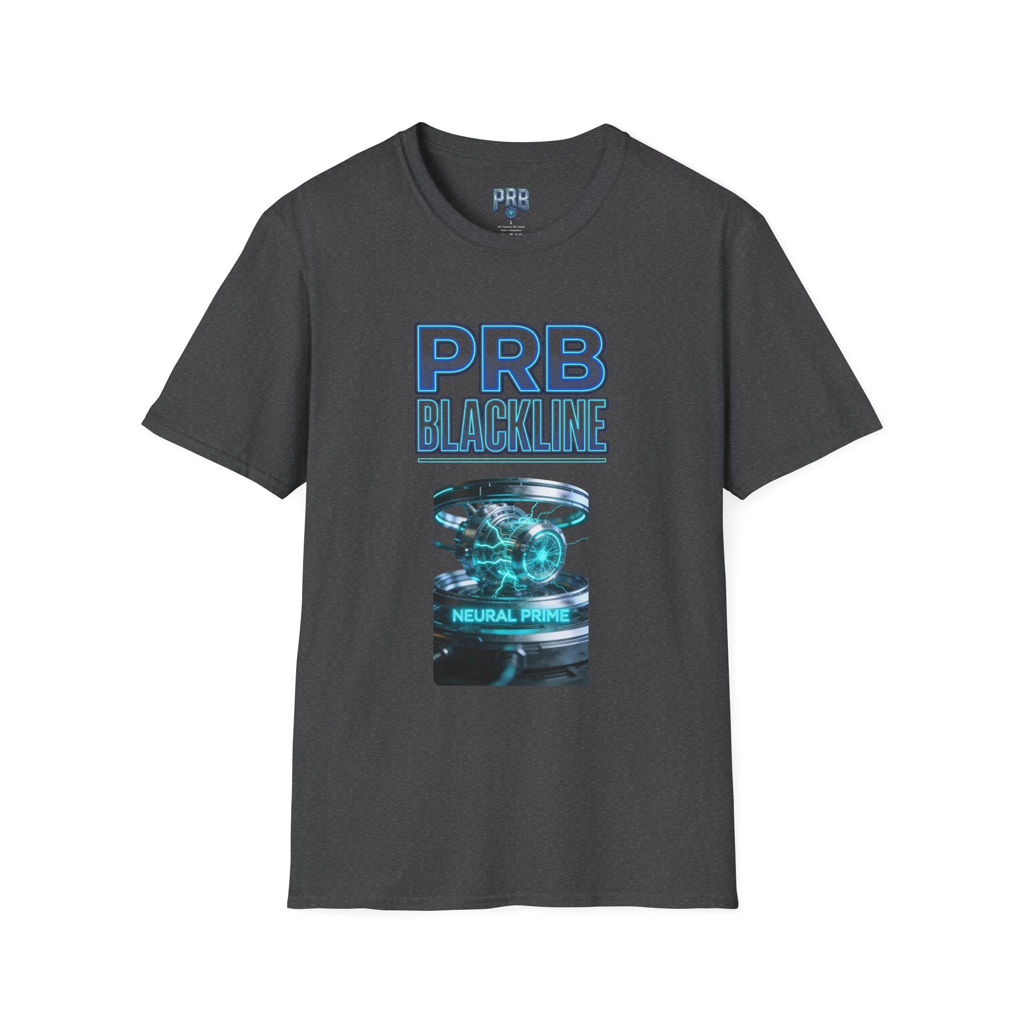 PRB Blackline Neural Prime Graphic T-Shirt by Power Runs Black