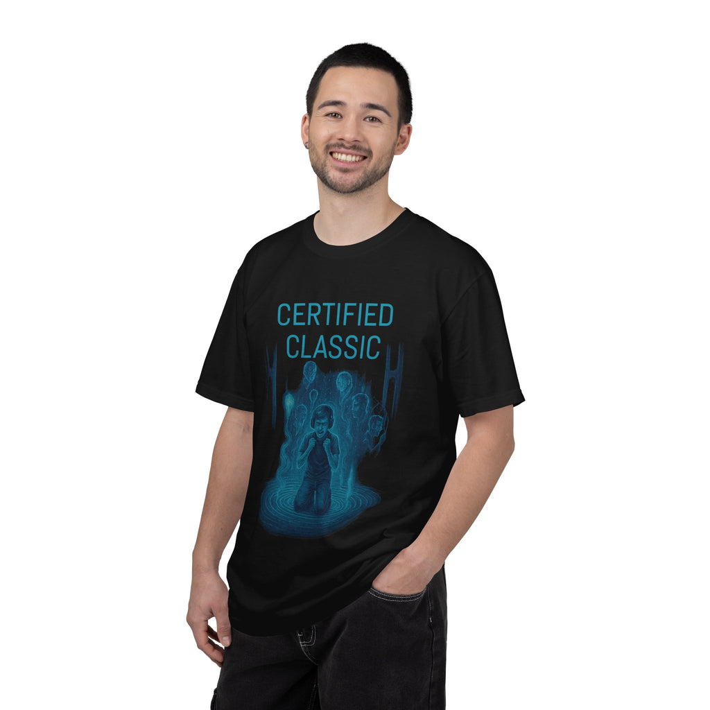 PRB Certified Classic T-Shirt – Retro Sci‑Fi Graphic Tee by Power Runs Black