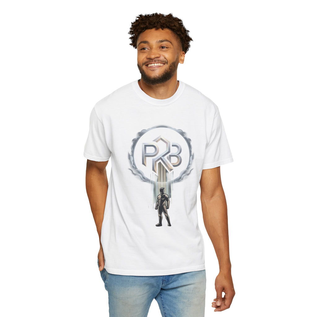 PRB Warrior Emblem Graphic Tee | Vintage Logo Shirt for Gamers & Fantasy Fans by Printify