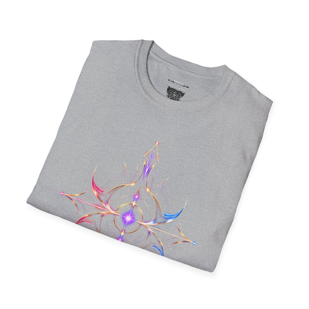 Power Runs Black PRB Pretty Rich Bitch The Collection Mystic Mandala Tee — Subtle Pastel Spiritual Graphic T-Shirt by Power Runs Black