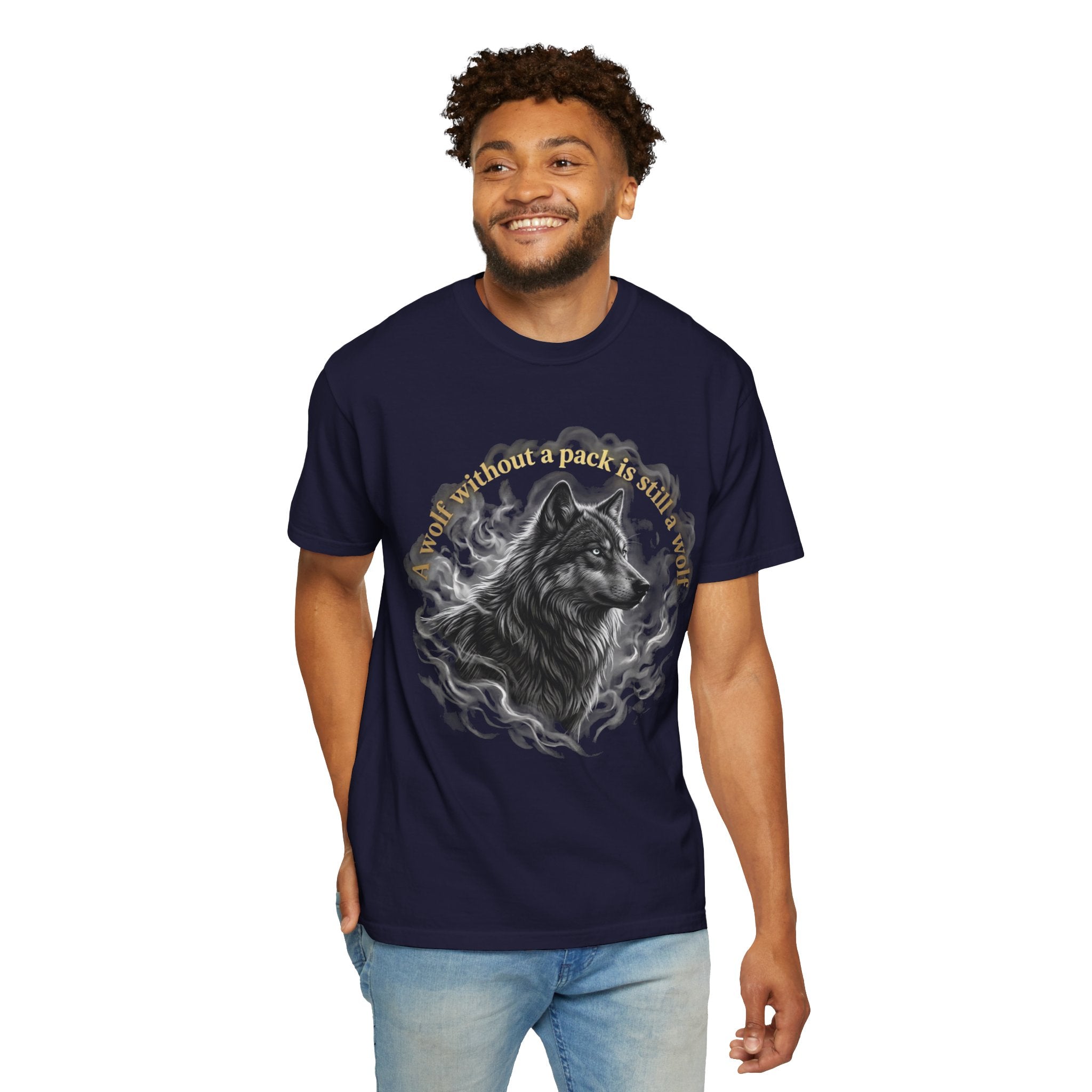 PRB Wolf Portrait T-Shirt — "You’ll Shoot Your Eye Out" Vintage Graphic Tee by Printify