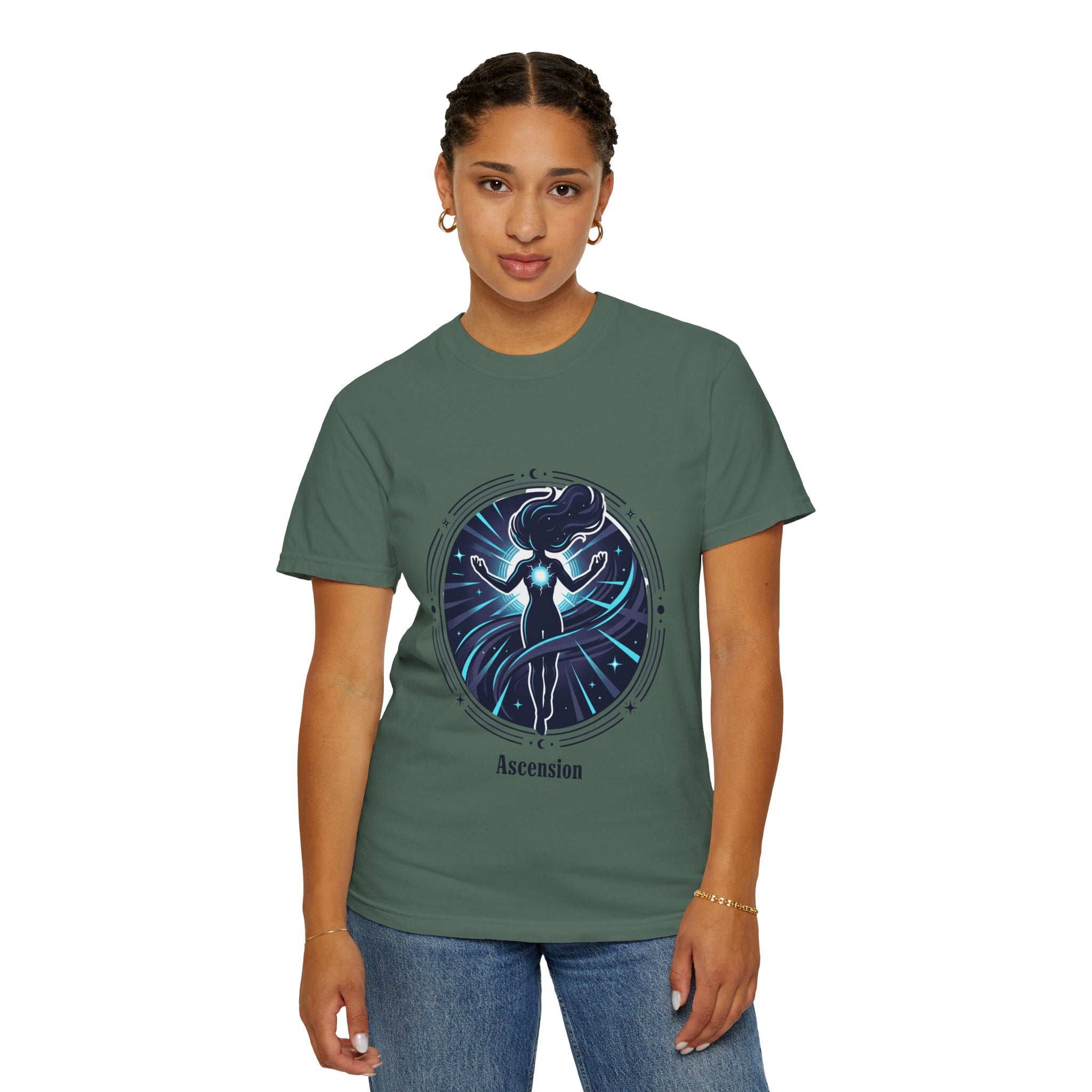 Power Runs Black PRB Ascension T-Shirt — Spiritual Energy Graphic Tee by Power Runs Black