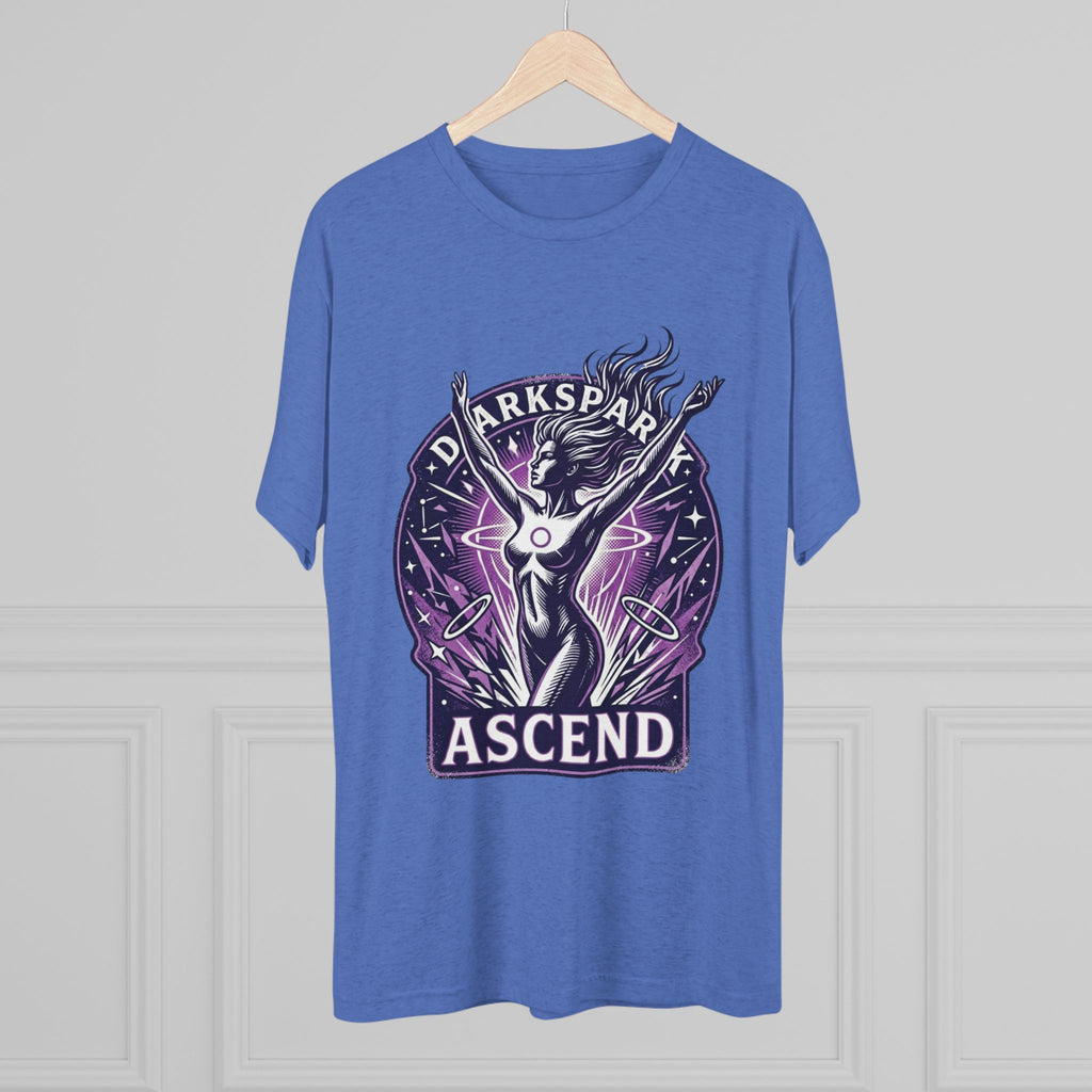 Power Runs Black PRB Ascend Space Goddess Tee — "Parkspark Ascend" Retro Sci‑Fi Graphic T-Shirt by Power Runs Black