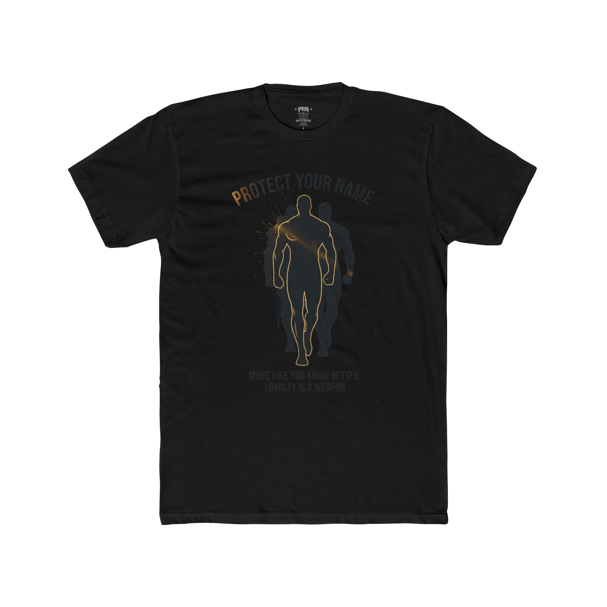 PRB Protect Your Name Tee — Military/Veteran Tribute Crewneck by Power Runs Black