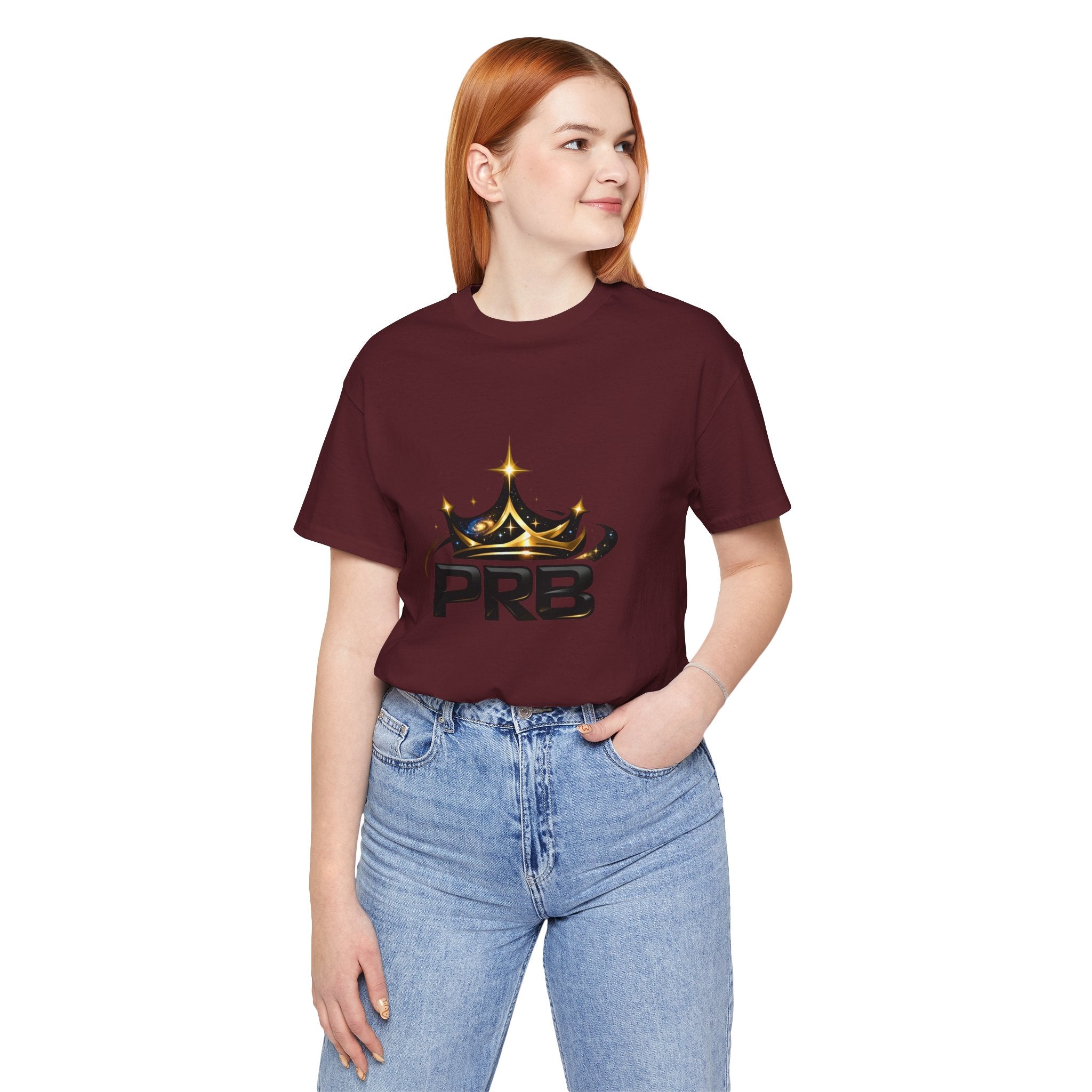 PRB Crown Tee — Graphic Logo T-Shirt by Power Runs Black