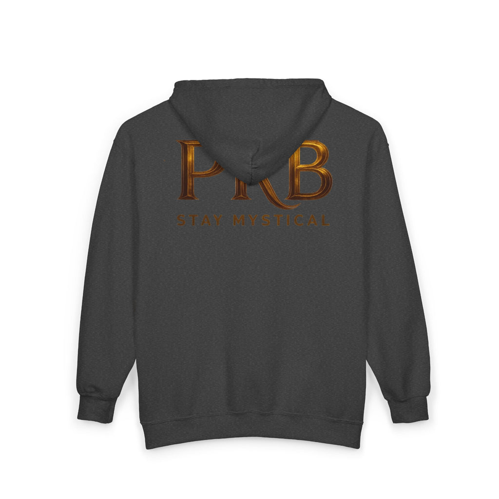 PRB Mystical Flame Mask hoodie | Zip Hoodie by Power Runs Black