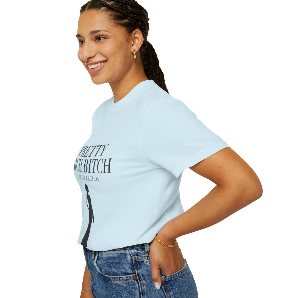 Pretty Rich Bitch The Collection by PRB Tee — Feminine Confidence Graphic T-Shirt by Power Runs Black