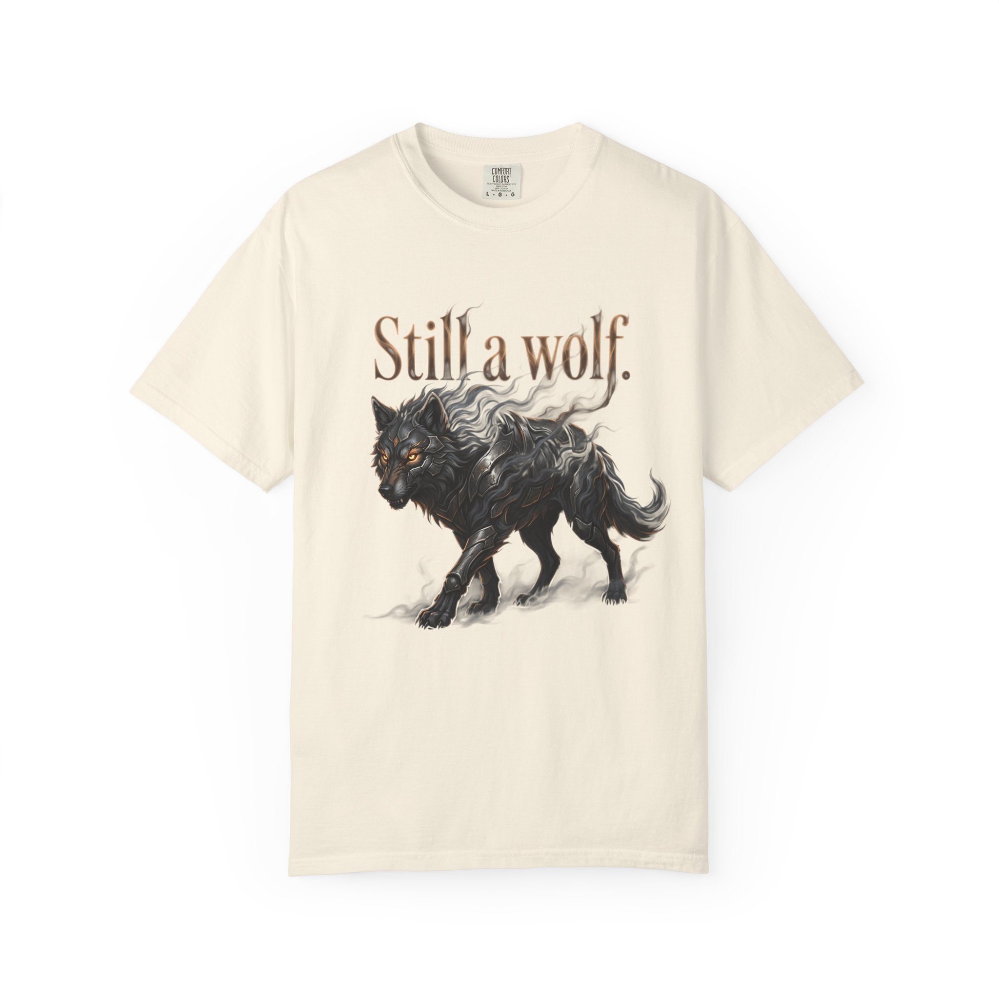 PRB Still a Wolf T-Shirt — Dark Wolf Graphic Tee by Printify