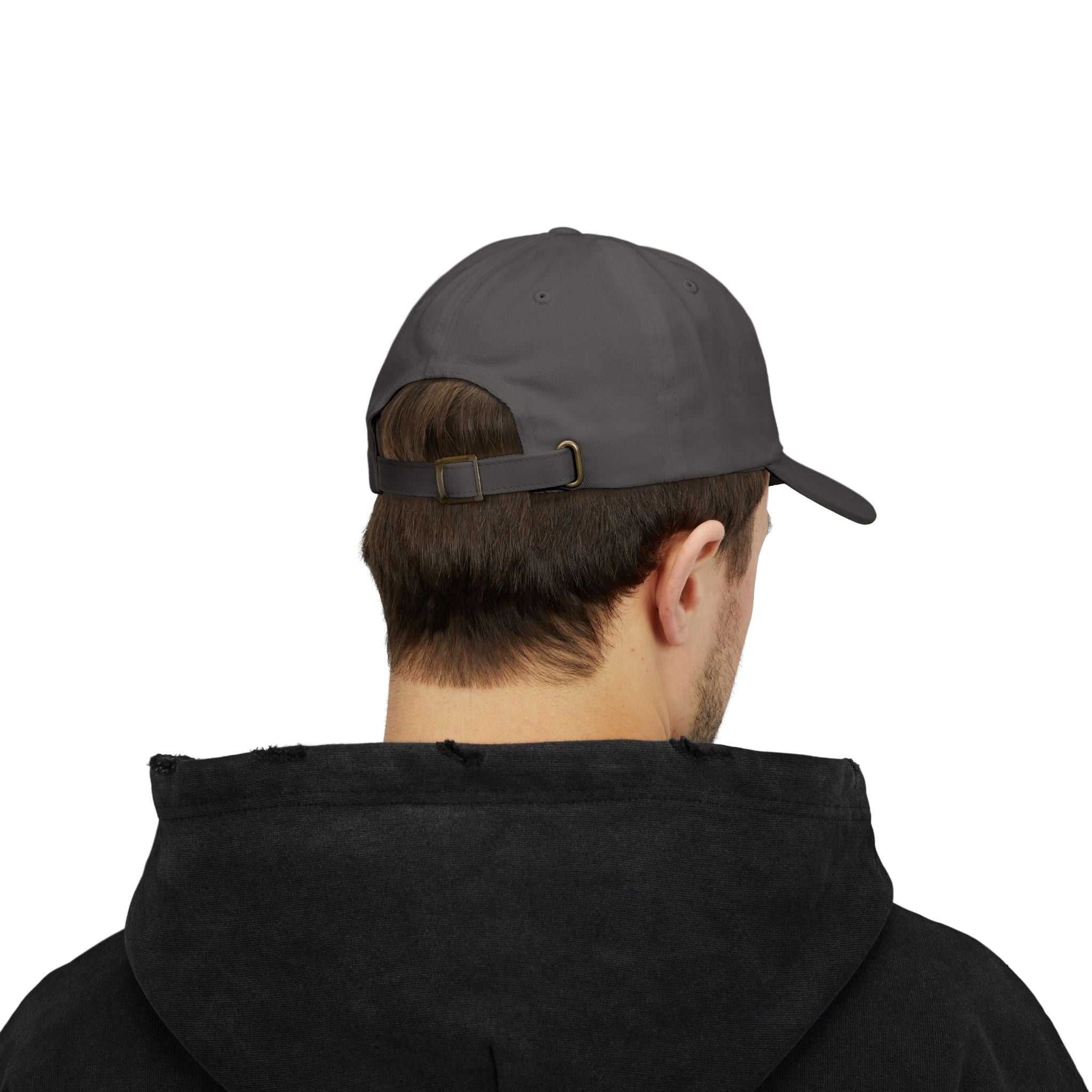 PRB Dad Cap — Vintage Crest Embroidered Baseball Hat by Power Runs Black
