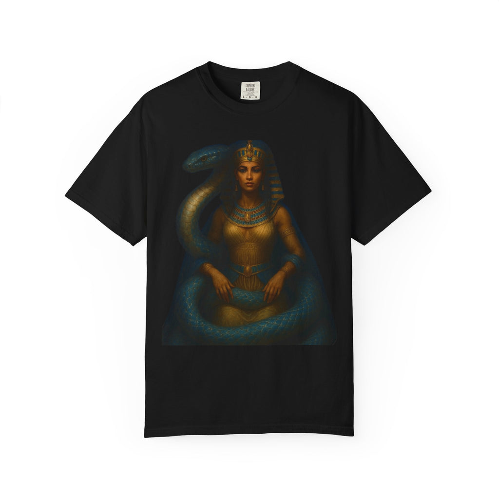 PRB Egyptian Goddess with Snake T-Shirt | Pharaoh Serpent Art Tee by Printify