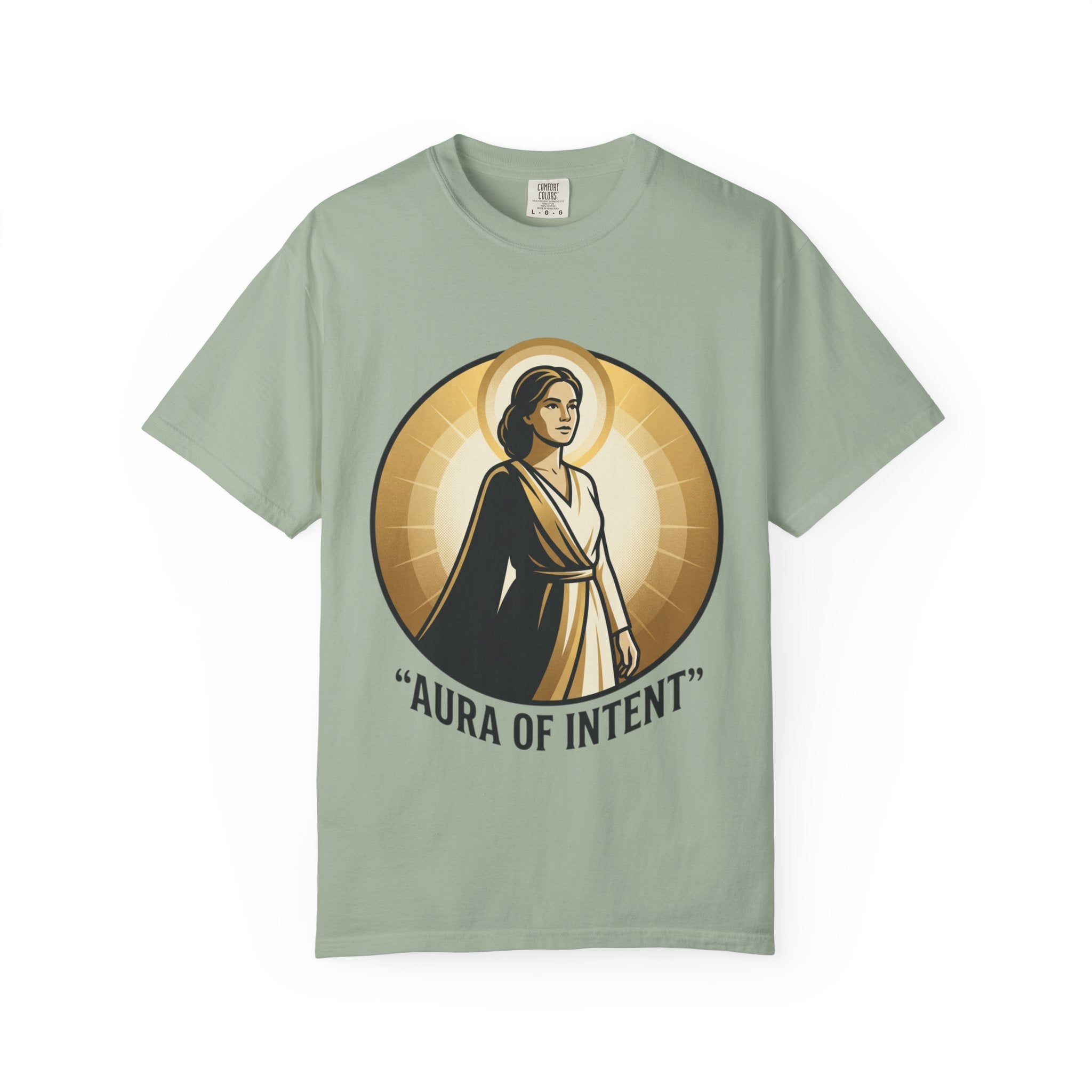 Power Runs Black Aura of Intent T-Shirt by Power Runs Black
