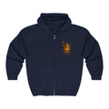 PRB Mystical Flame Mask hoodie | Zip Hoodie by Power Runs Black