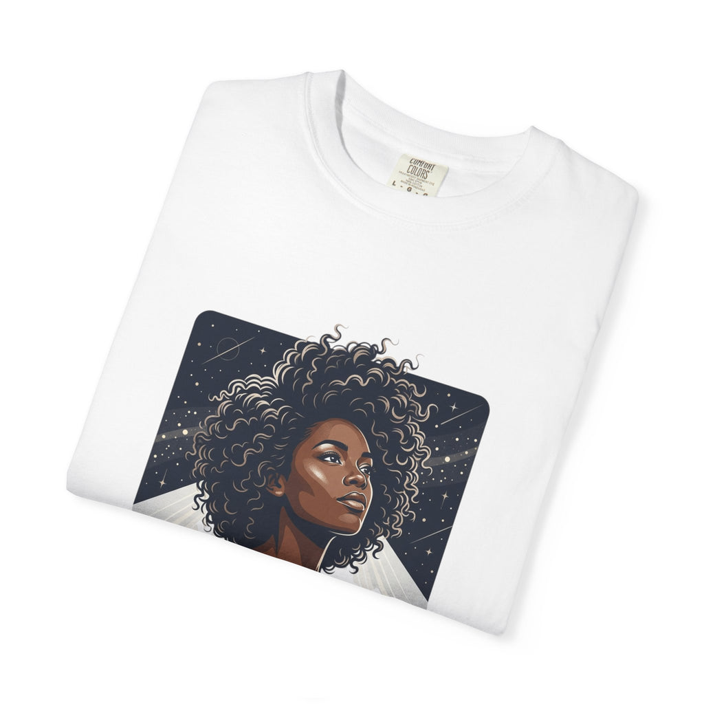 Pretty Rich Bitch The Collection by PRB T-Shirt — Afro Woman Graphic Tee by Power Runs Black