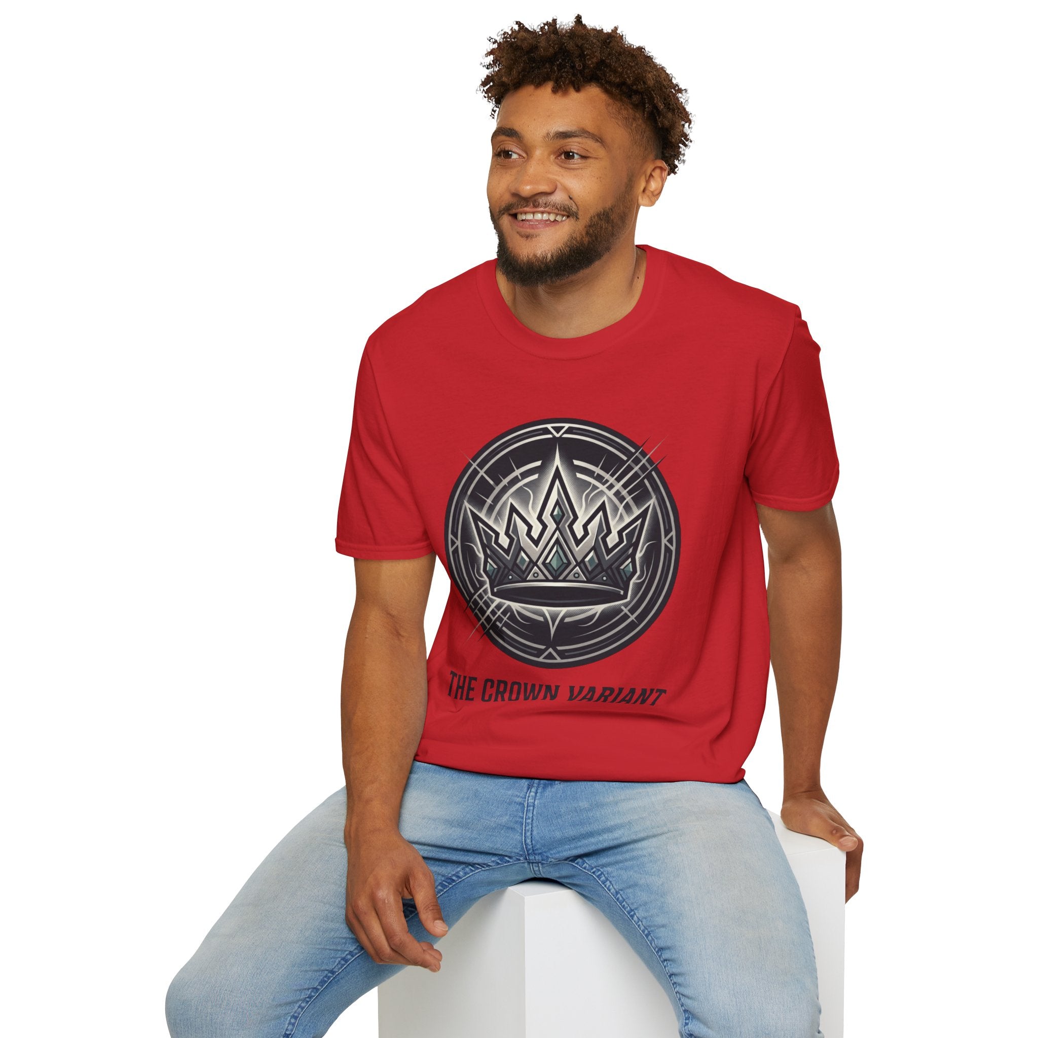 Power Runs Black PRB Crown Variant Graphic T-Shirt — The Crown Variant Emblem by Power Runs Black