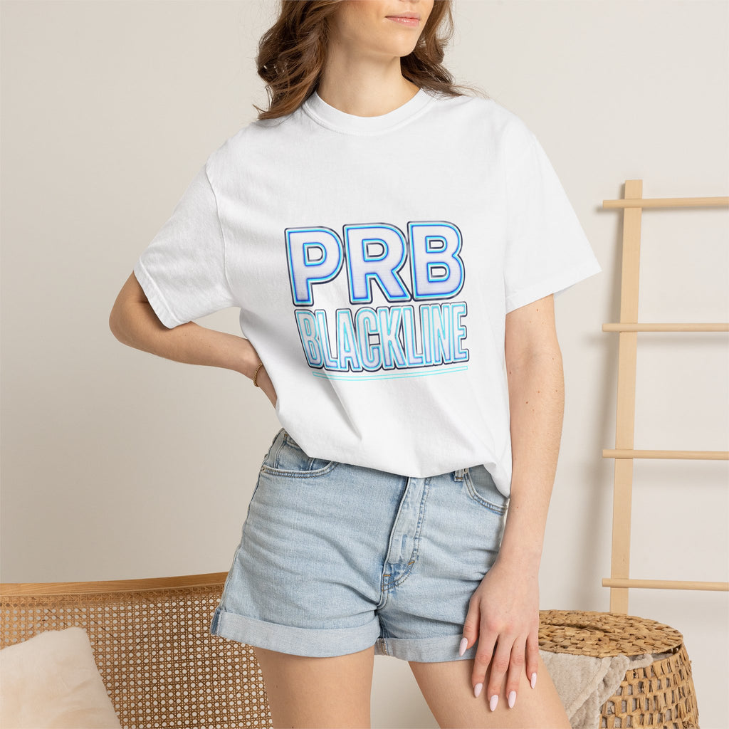 PRB Blackline Graphic T-shirt | Vector Ops Unit Tech Logo by Power Runs Black