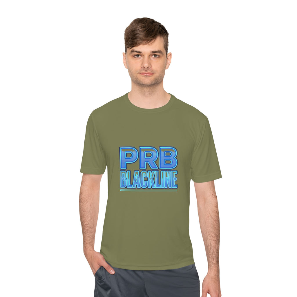 Power Runs Black PRB Blackline Vector Ops Unit Graphics Tee by Power Runs Black
