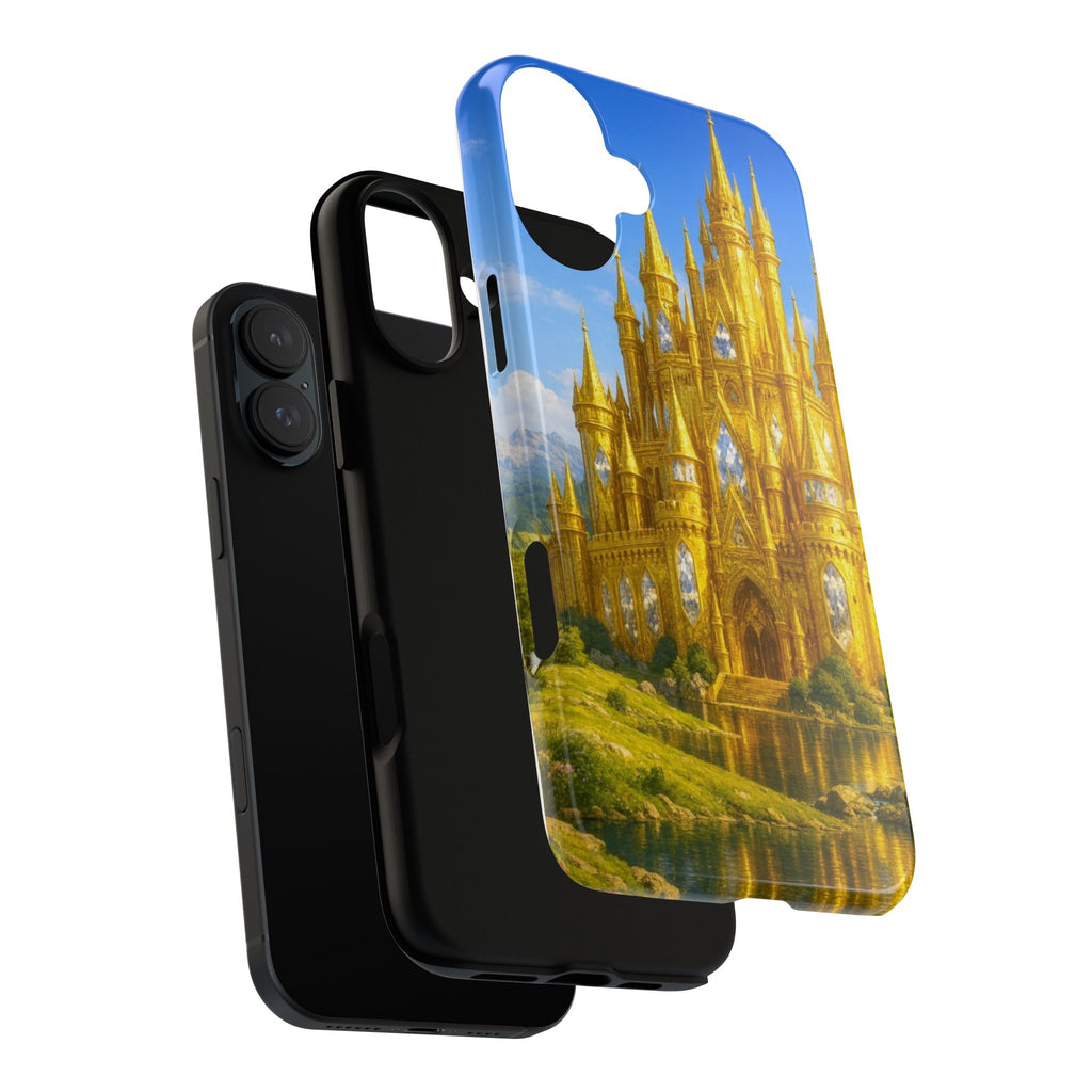 PRB Golden Castle iPhone Case | Fantasy Palace Phone Case by Printify