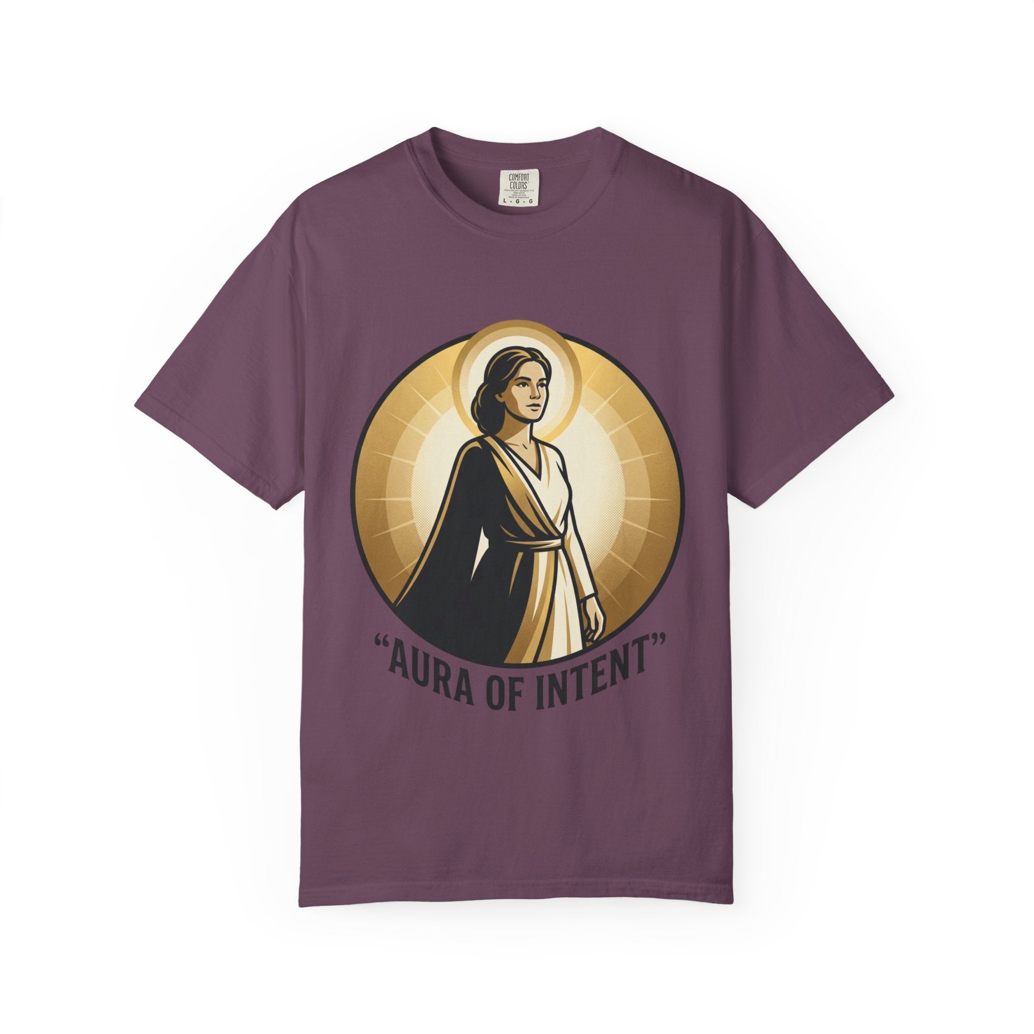 Power Runs Black Aura of Intent T-Shirt by Power Runs Black