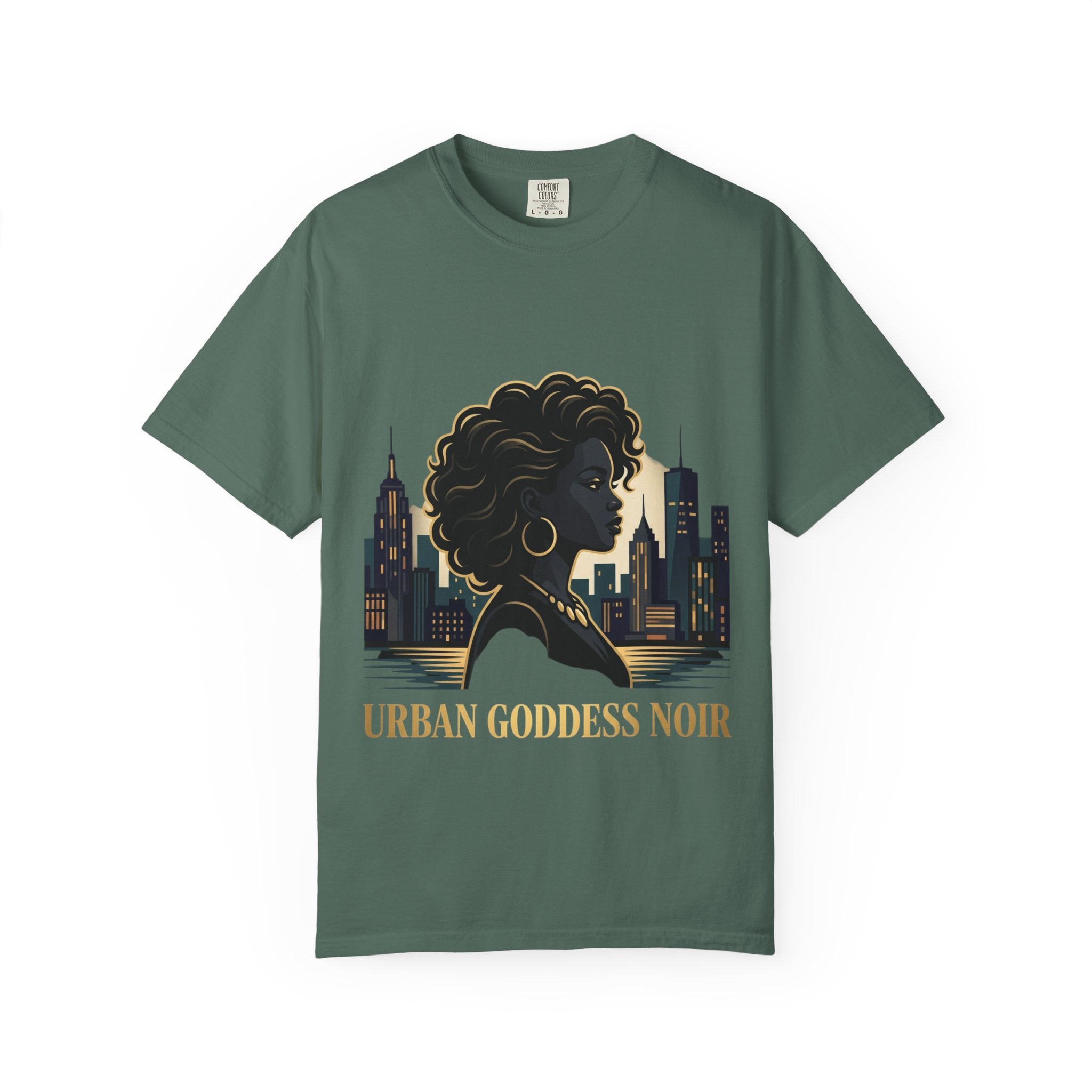 Pretty Rich Bitch The Collection by PRB Urban Goddess Noir T-Shirt — "Urban Goddess Noir" Graphic Tee by Power Runs Black