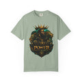 Power Runs Black PRB Green Angel Graphics Tee by Power Runs Black