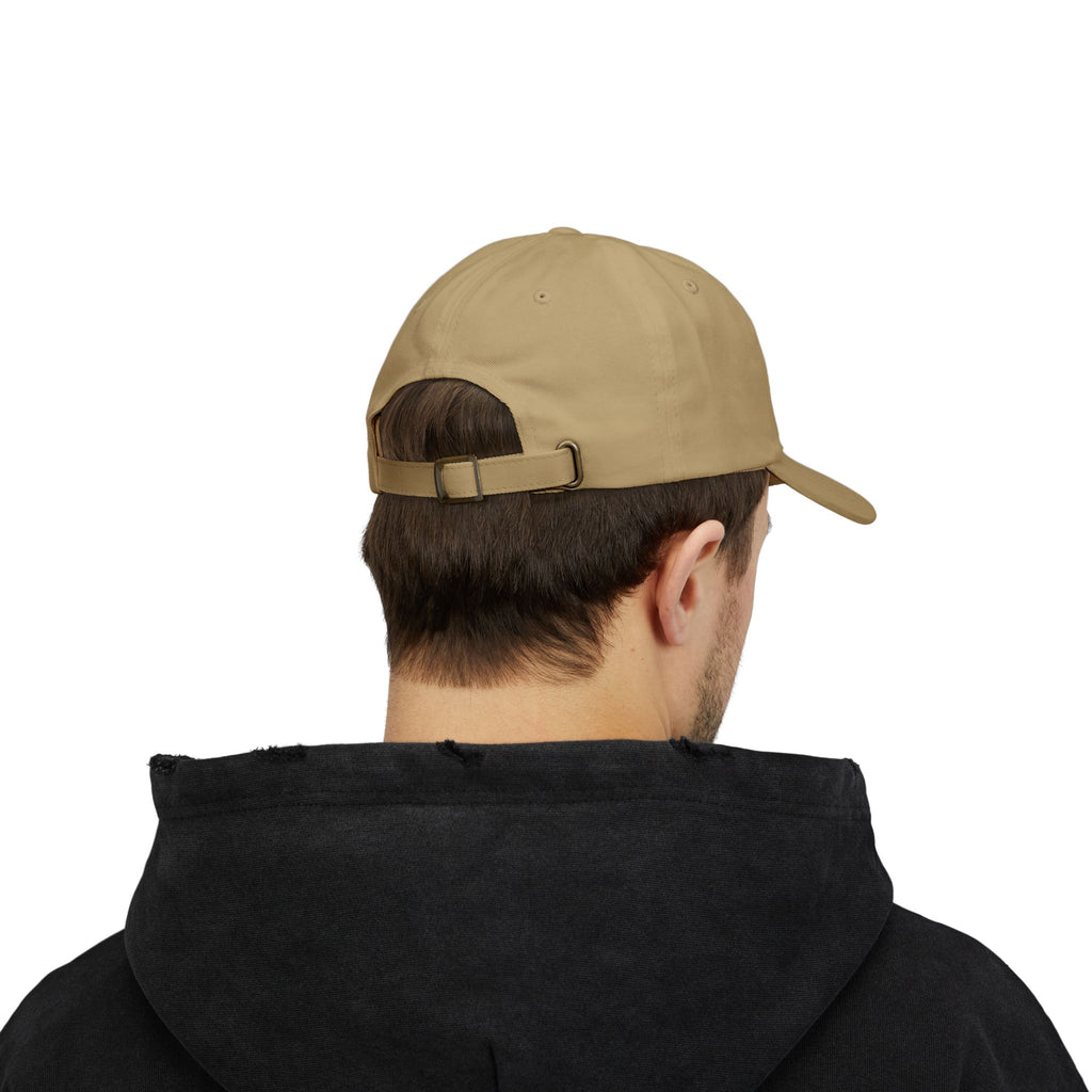 PRB Dad Cap — Vintage Crest Embroidered Baseball Hat by Power Runs Black