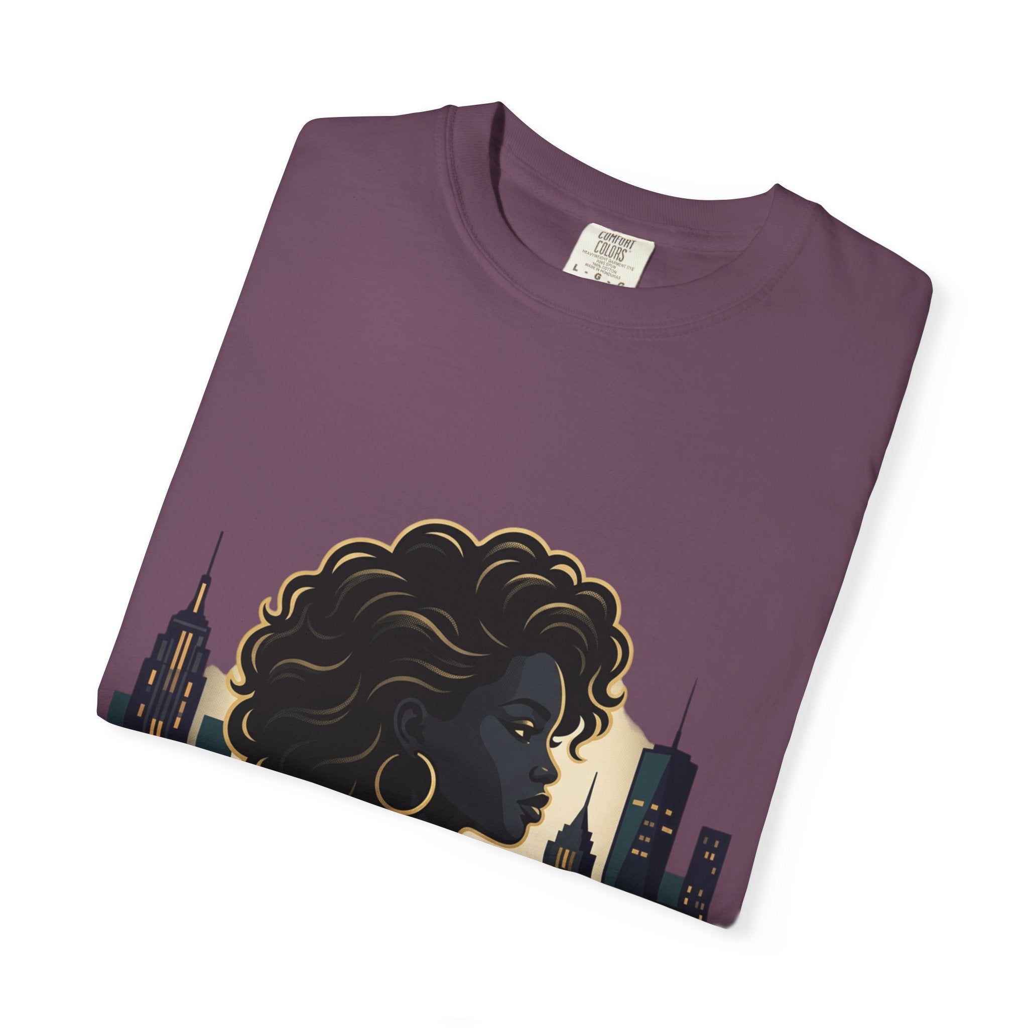 Pretty Rich Bitch The Collection by PRB Urban Goddess Noir T-Shirt — "Urban Goddess Noir" Graphic Tee by Power Runs Black