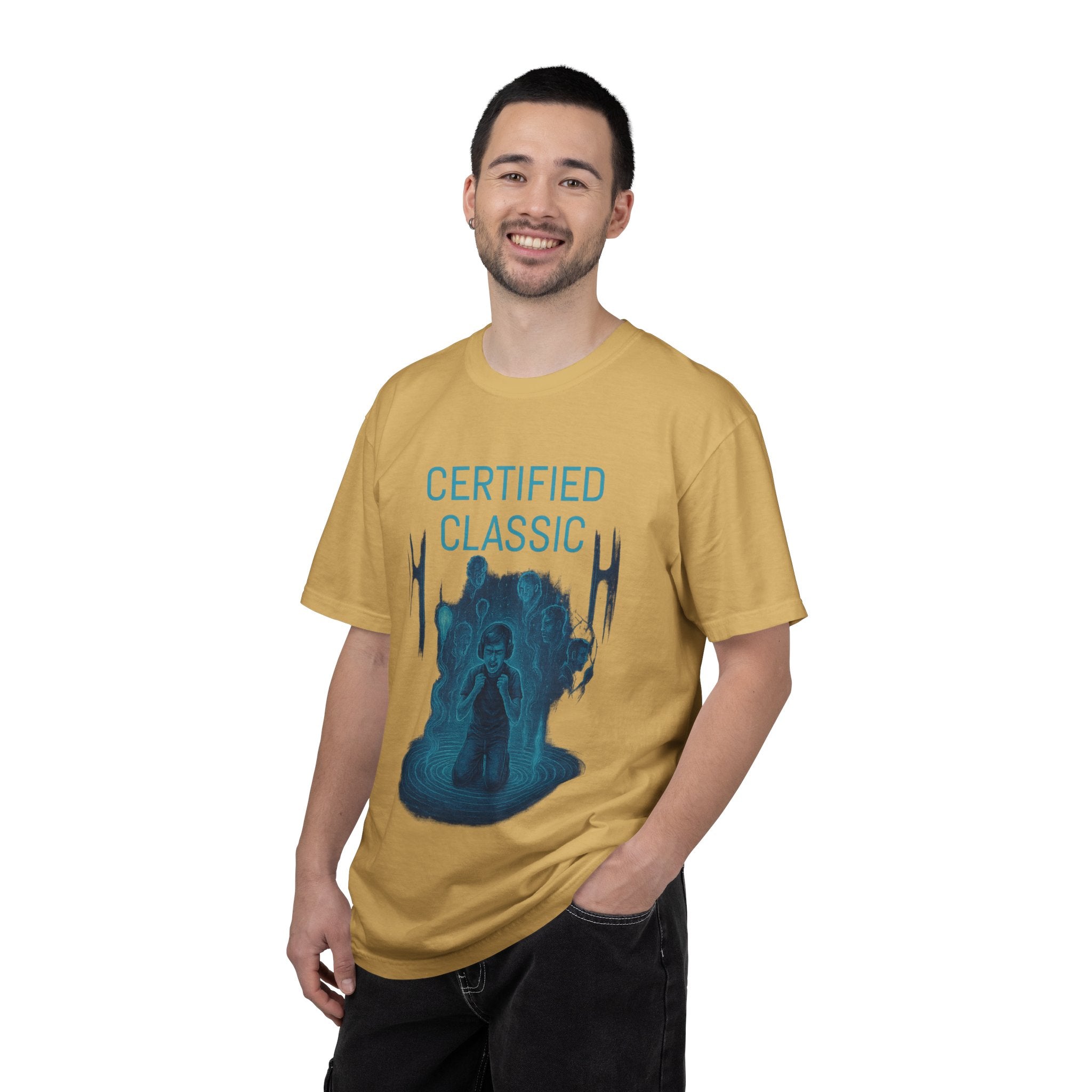 PRB Certified Classic T-Shirt – Retro Sci‑Fi Graphic Tee by Power Runs Black